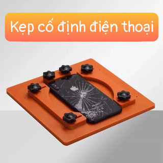 Tấm kẹp cố định làm kính lưng điện thoại