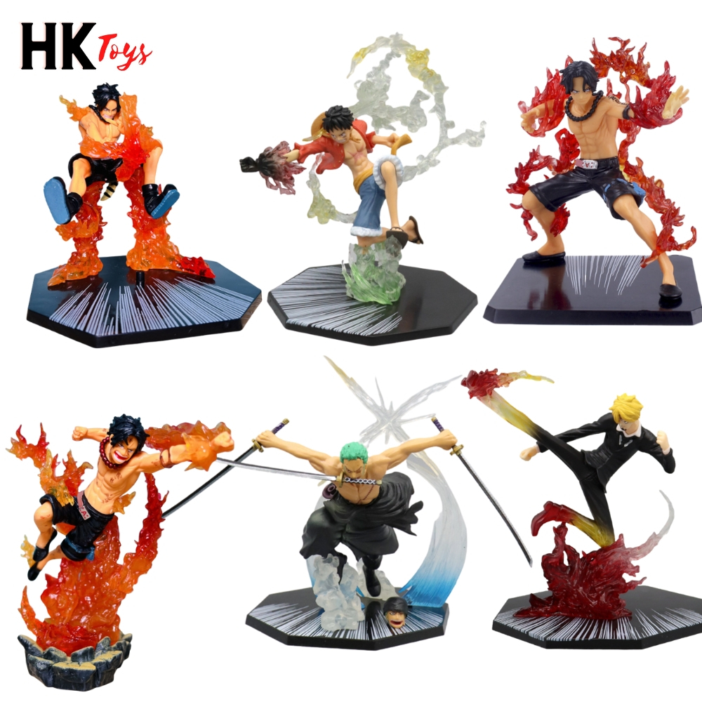 Mô hình One Piece Luffy , Zoro , Ace , Sanji F.zero hàng đẹp rẻ đế không có chữ no box Figure one piece