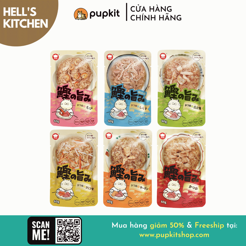 PATE MÈO HELL'S KITCHEN NHẬT BẢN CAO CẤP
