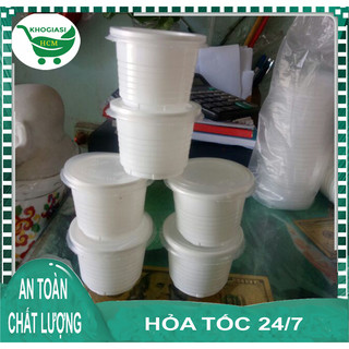 Ly nhựa trắng sữa 100ml 1 cây 50 cái làm rau câu, sữa chua.