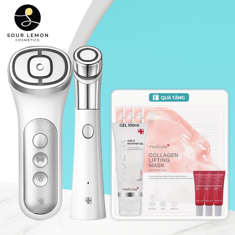 Set thiết bị MEDICUBE USSERA+ ATS: Tăng Sinh Collagen, Thu Nhỏ Lỗ Chân Lông