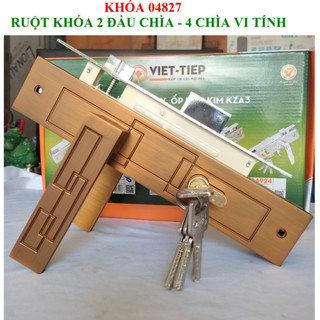 KHÓA TAY GẠT  VIỆT TIỆP 04827 KHÓA CỬA ĐI
