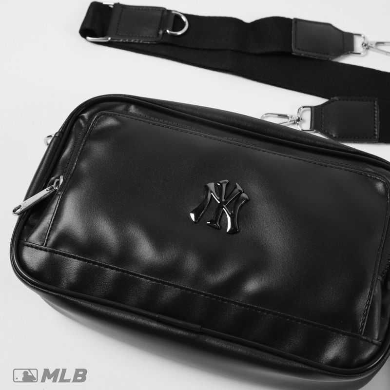 Túi Đeo Chéo MLB NY Nam Nữ Bag Sling Mini Cao Cấp Túi NY MLB Da Si Chống Nước Hai Ngăn Chứa Đồ Thoải Mái Balo 2810 Shop