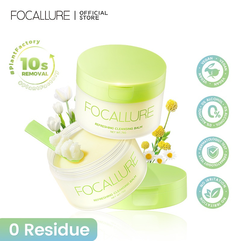 Kem Tẩy Trang Chiết Xuất Thực Vật Làm Sạch Sâu 75ml 10X Dưỡng Ẩm Không Gây Kích Ứng 75g Hiệu Focallure FA-C01