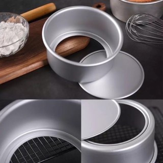 Khuôn bánh gato đế rời các size ,khuôn tròn đế rời