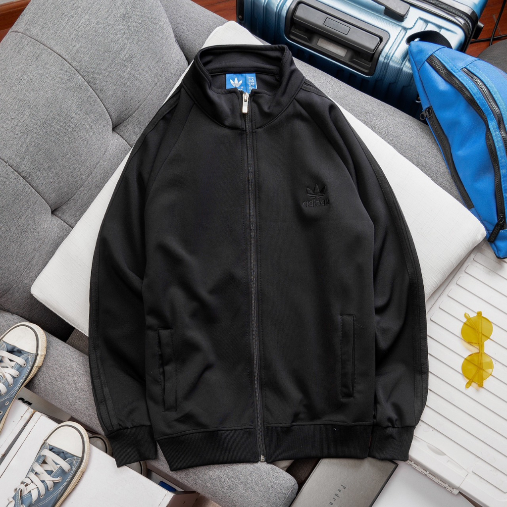 Áo Khoác Thể Thao nam chất liệu thun poly 2 da dày dặn