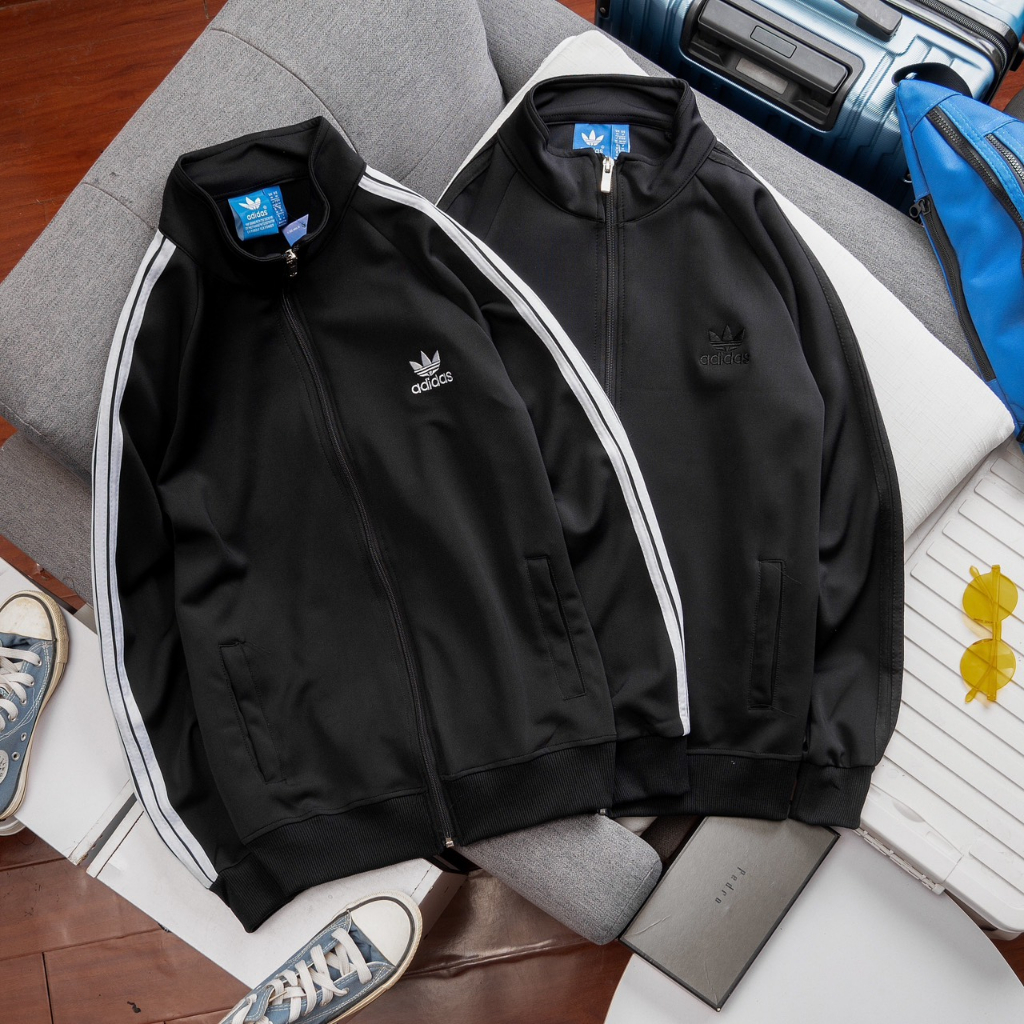 Áo Khoác Thể Thao nam chất liệu thun poly 2 da dày dặn