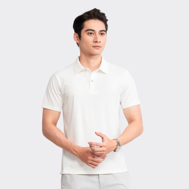 Áo polo nam INSIDEMEN trơn vải cotton thoáng mát thấm hút không nhăn form regular fit IPS034S3