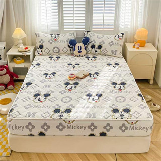 Ga gối bọc nệm chống thấm igun bedding kèm 2 vỏ gối nằm