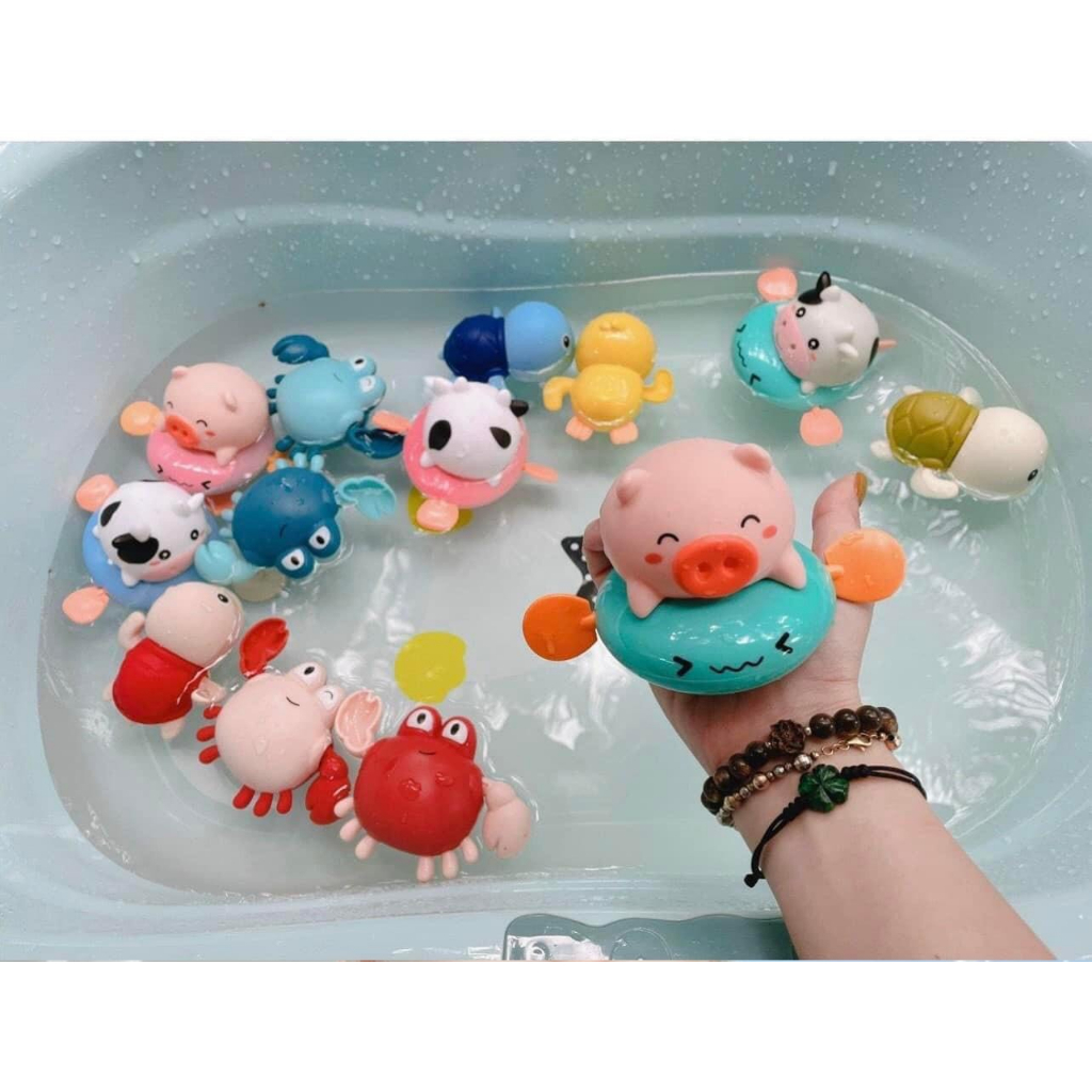 Đồ Chơi Nhà Tắm Cho Bé, Rùa, Vịt,.. Siêu Đáng Yêu Cho Bé Dùng Để Chơi Trong Bồn Tắm, Bể Bơi
