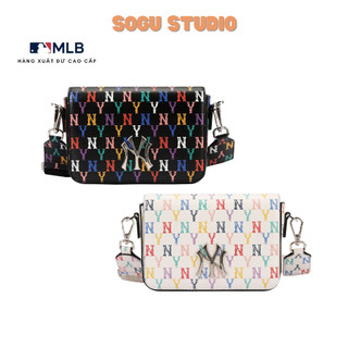Túi đeo chéo mlb monogram diamond embo mini crossbody hàn quốc - sogu