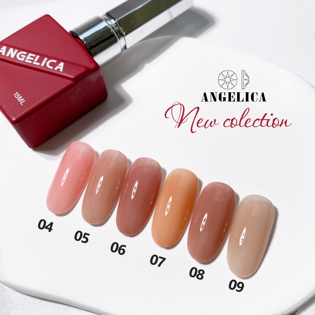 Sơn gel đỏ lẻ màu ANGELICA SGA