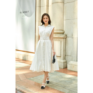 OLV - Đầm Janna White Dress