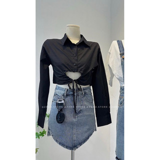 Chân váy jean Thank [HÌNH THẬT SHOP CHỤP]