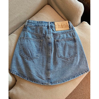 Chân váy jean Thank [HÌNH THẬT SHOP CHỤP]