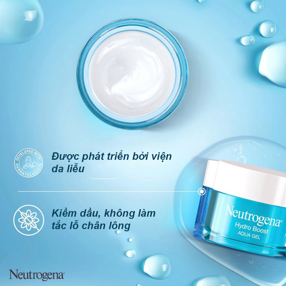 Kem dưỡng ẩm, cấp nước Neutrogena Aqua Cream tái tạo, phục hồi làn da khô 50g