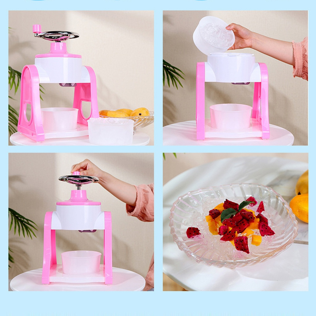 Máy Xay Đá ,Máy Bào Đá Bằng Tay  Siêu Min Tiện Lợi,Máy bào đá tuyết Cho Bé Và Cho Cả Nhà