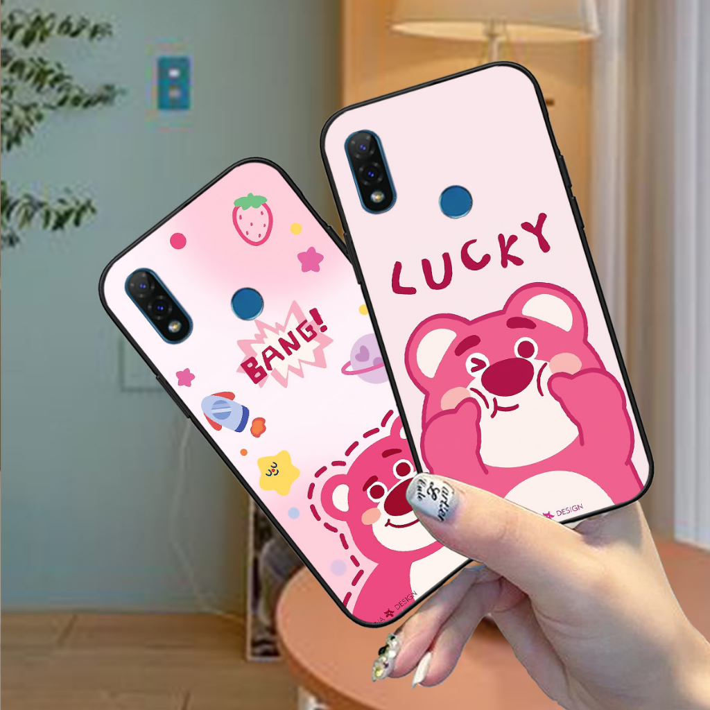 Ốp Vsmart Star / star 3 / star 4 in hình gấu lotso hồng cute hot trend