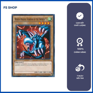 Thẻ Bài Yugioh Chính Hãng Winged Dragon, Guardian of the Fortress #1 (Common)