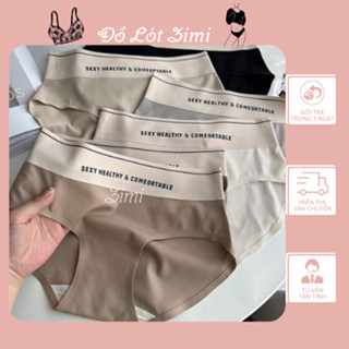 Quần lót nữ cạp cao 5cm, Quần lót đúc su không đường may cao cấp Sexy Healthy