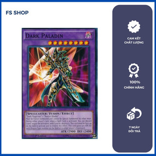 Thẻ bài Yugioh chính hãng YGLD-ENC41 - Dark Paladin (Common )
