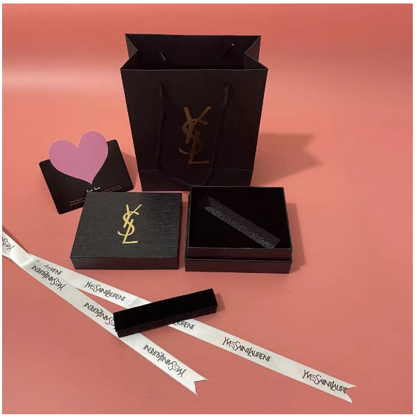 Set túi hộp quà son môi YSL Slim thanh dài để chéo