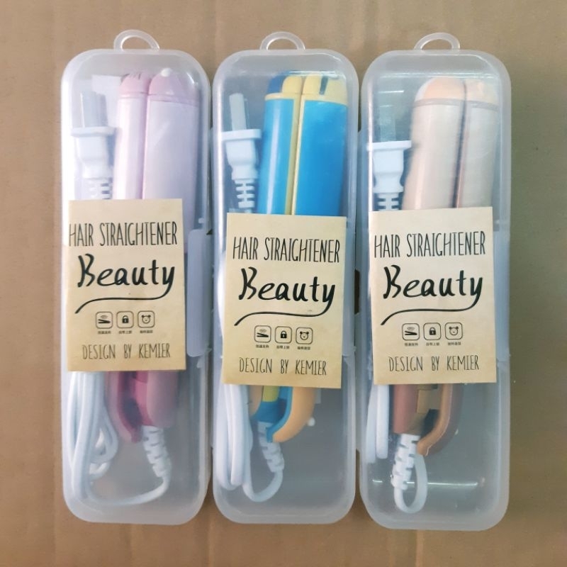 Máy Duỗi Tóc Mini Nhỏ Gọn Tiện Lợi