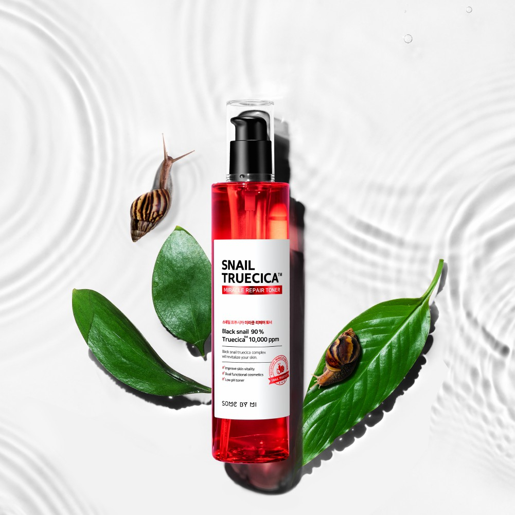 Toner Phục Hồi Da Chiết Xuất Ốc Sên SOME BY MI Snail Truecica Miracle Repair Toner 135ml - 150ml | BigBuy360 - bigbuy360.vn