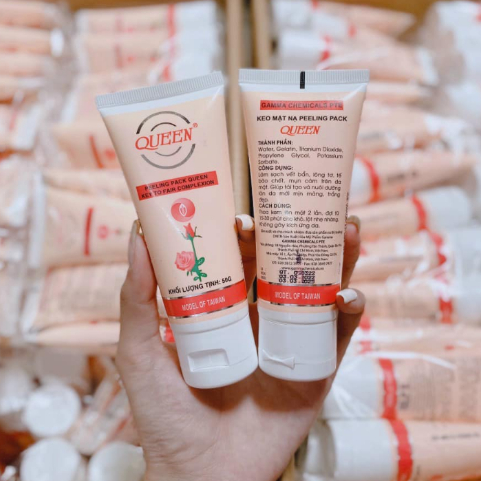 Mặt Nạ Lột Mụn Peeling Pack Queen Tube 50g
