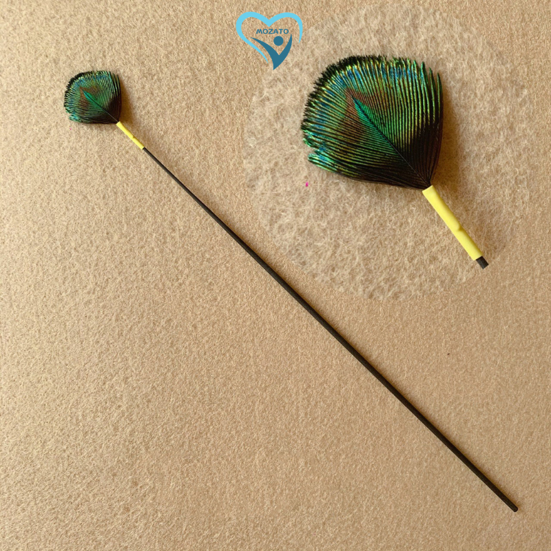 Cây Ngoáy Tai Lông Công Mini Hình Cánh Quạt Mozato