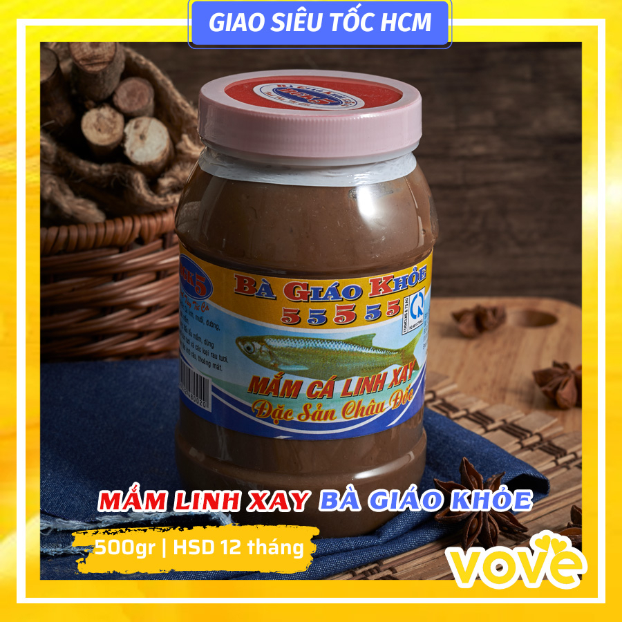 Mắm cá linh xay Bà Giáo Khỏe 500gr