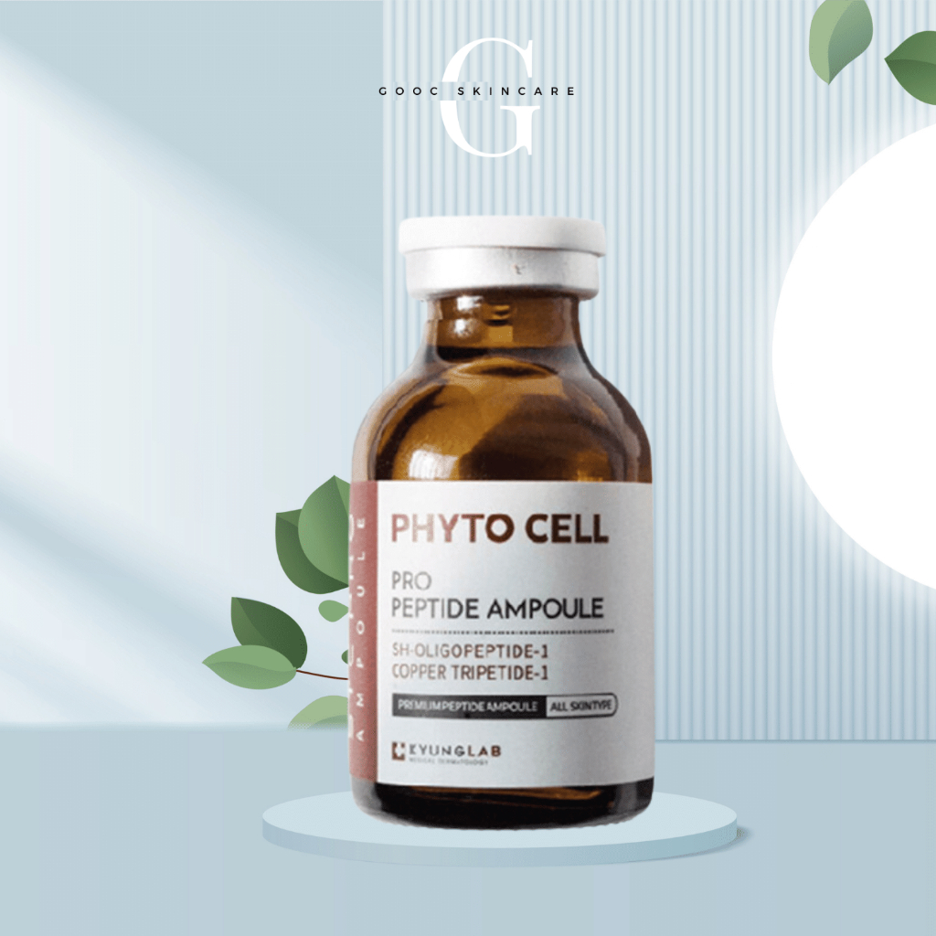 Tế bào gốc KyungLab Phyto Cell Peptide Ampoule 20ml, Bổ Sung Dưỡng Chất Cho Da Chống Lão Hóa