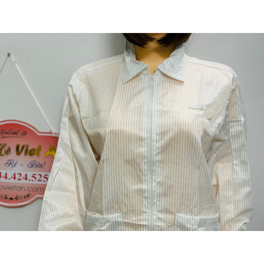 Quần áo phòng sạch, chống tĩnh điện