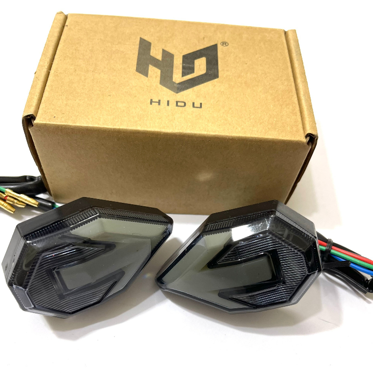 Đèn xi nhan mũi tên 2 Led Gắn winner X , vario, r15, Nhiều Màu