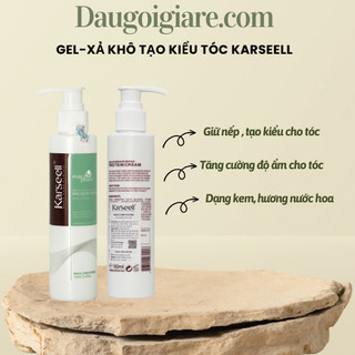 Xả khô Karseell giữ nếp tóc - tạo kiểu tóc - phục hồi tóc khô xơ hư tổn 150ml