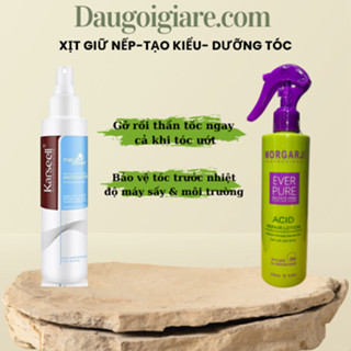 Nước dưỡng tóc chăm sóc tóc hư tổn Karseell 150ml chính hãng xịt dưỡng tóc 2 lớp cao cấp chống nhiệt độ cao