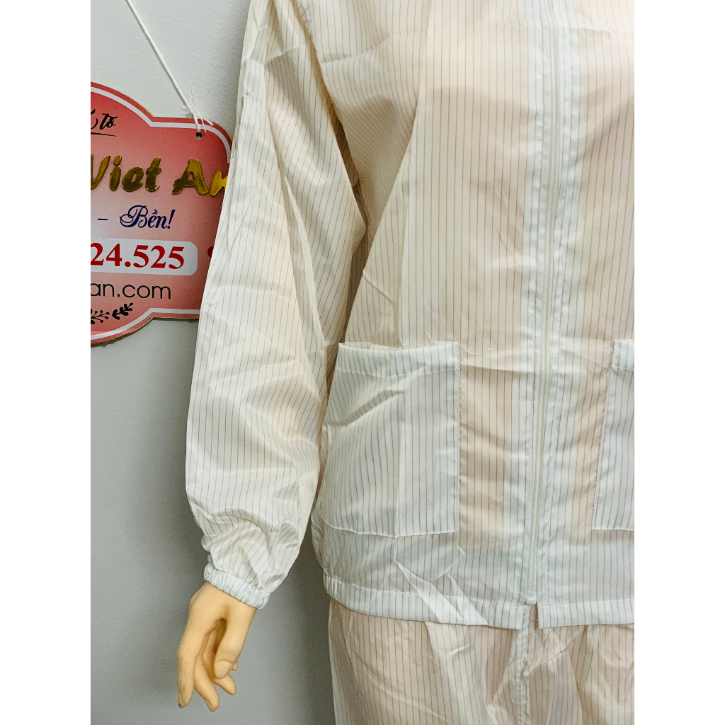 Quần áo phòng sạch, chống tĩnh điện