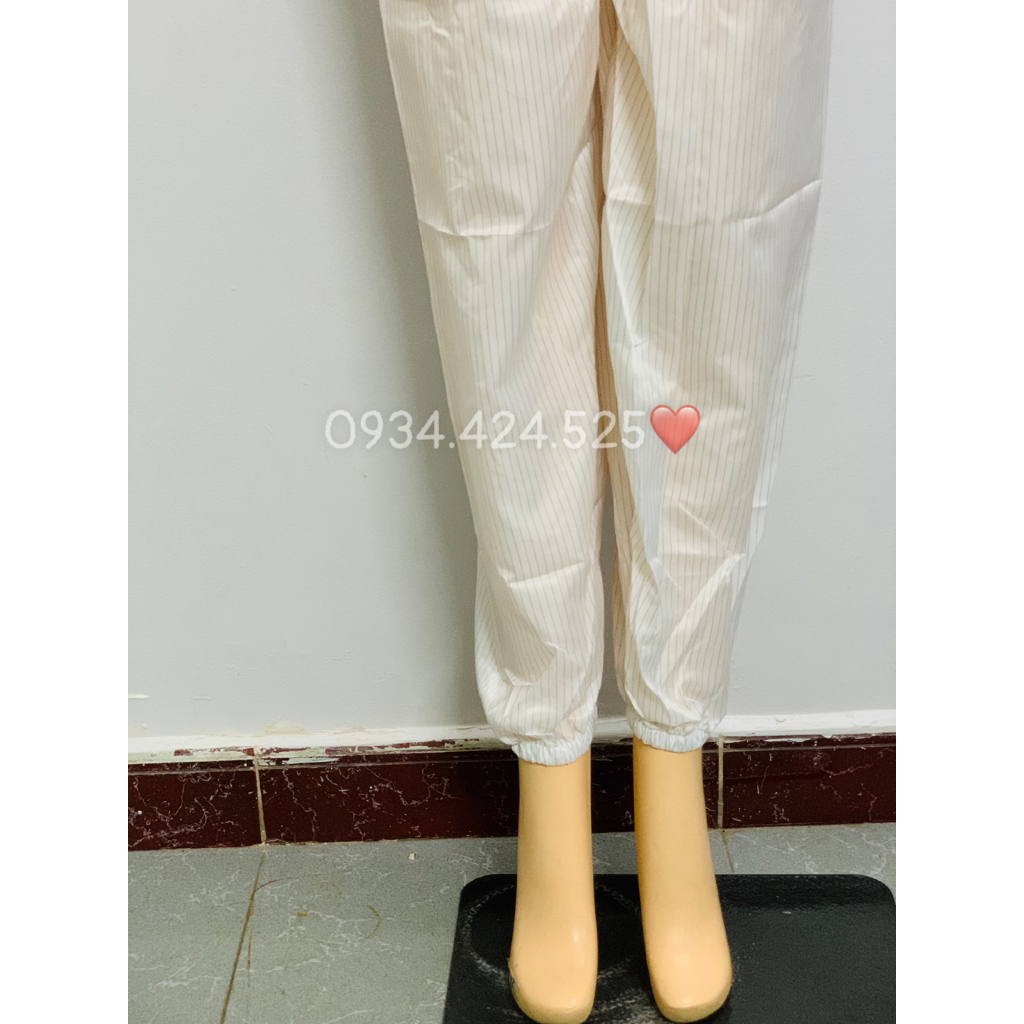 Quần áo phòng sạch, chống tĩnh điện