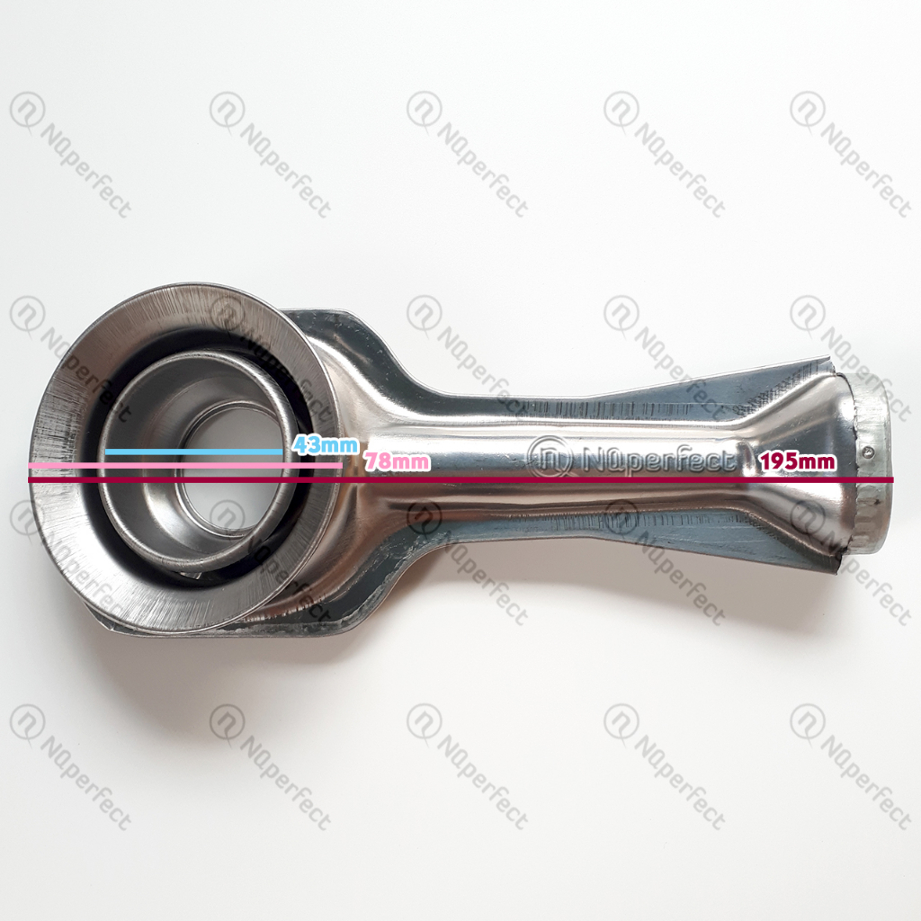 Họng Ống điếu inox / Mâm sen nhôm Japan chia lửa bếp gas dương, bếp cỏ Goldsun BA2200, GS-907GE, GS-2014GB, GS-2015GB..