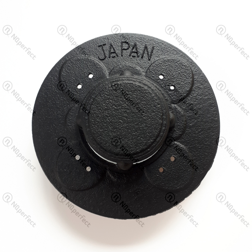 Họng Ống điếu inox / Mâm sen nhôm Japan chia lửa bếp gas dương, bếp cỏ Goldsun BA2200, GS-907GE, GS-2014GB, GS-2015GB..