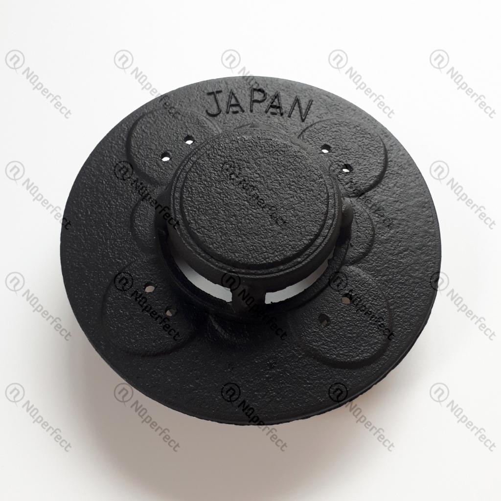 Họng Ống điếu inox / Mâm sen nhôm Japan chia lửa bếp gas dương, bếp cỏ Goldsun BA2200, GS-907GE, GS-2014GB, GS-2015GB..