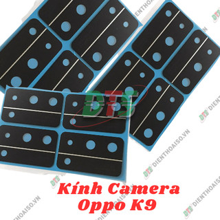Mặt kính camera Oppo K9 sẵn keo dán