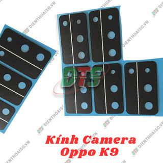 Mặt kính camera Oppo K9 sẵn keo dán