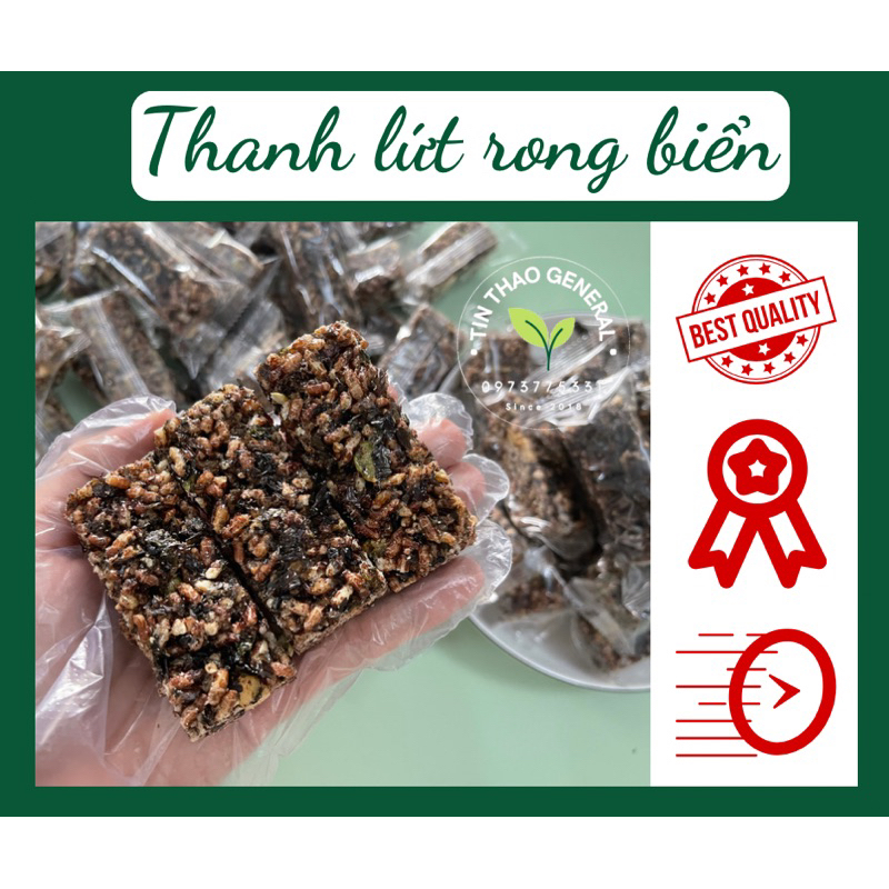 THANH LỨT RONG BIỂN - 1kg (Túi nilong)- ĂN CHAY