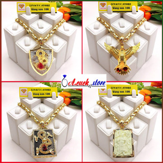 trang sức nam dây chuyền hợp kim mạ vàng cao cấp phủ lớp nano chống trầy xước phù hợp mọi lứa tuổi