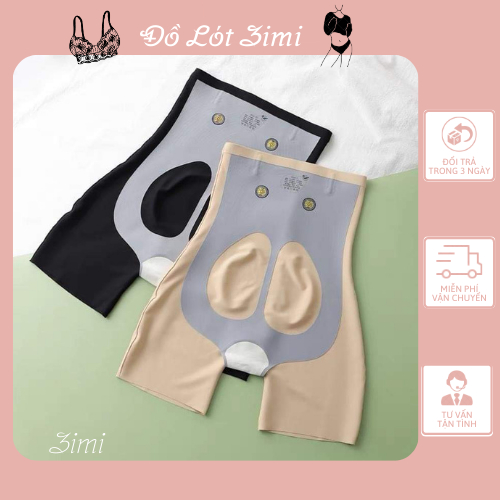 Quần định hình ION nâng mông nịt bụng cao cấp, Quần gen nịt bụng 5D điêu khắc cơ thể