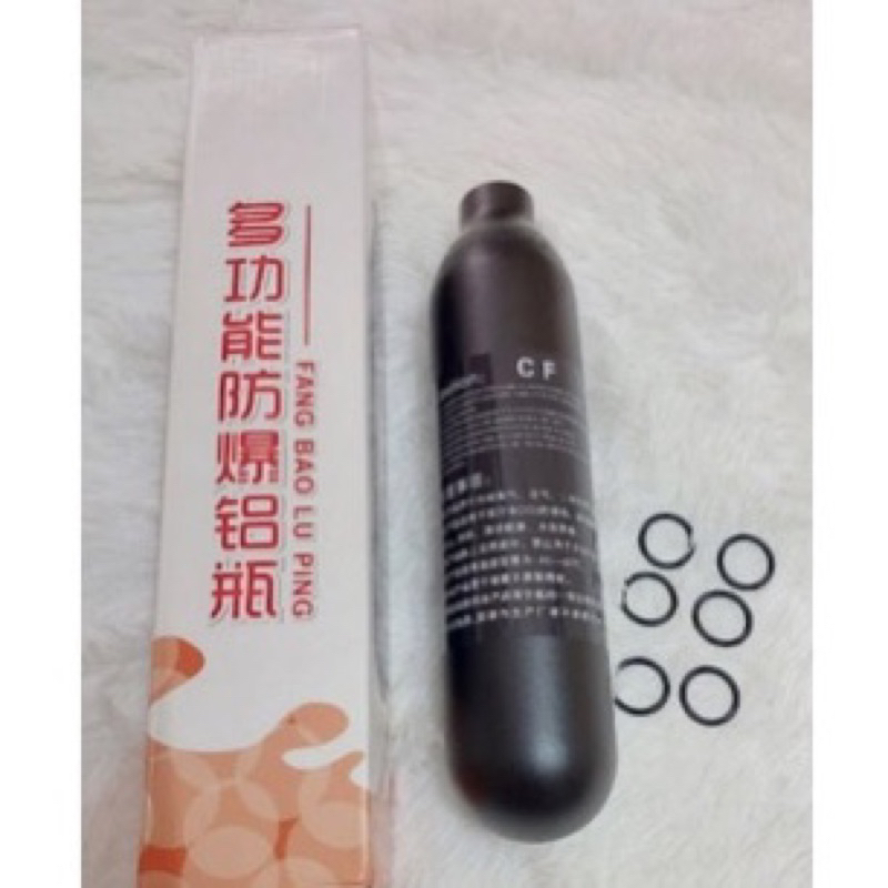 { Hàng Loại 1 } Chai Nhôm Bình Đựng C02 0.35l, 0.45l Đáy Bằng- Đáy Tròn