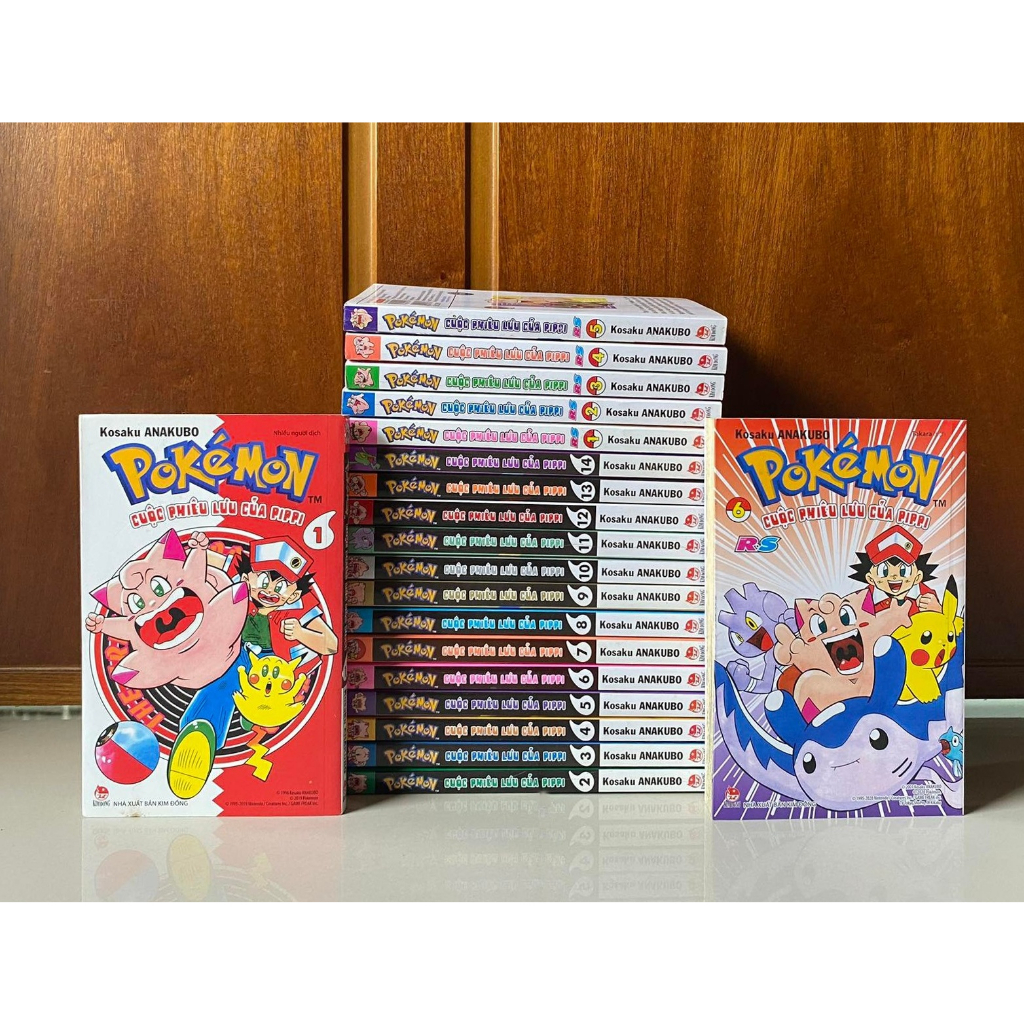 Postcard - Manga Pokemon Cuộc Phiêu Lưu Của Pippi RS