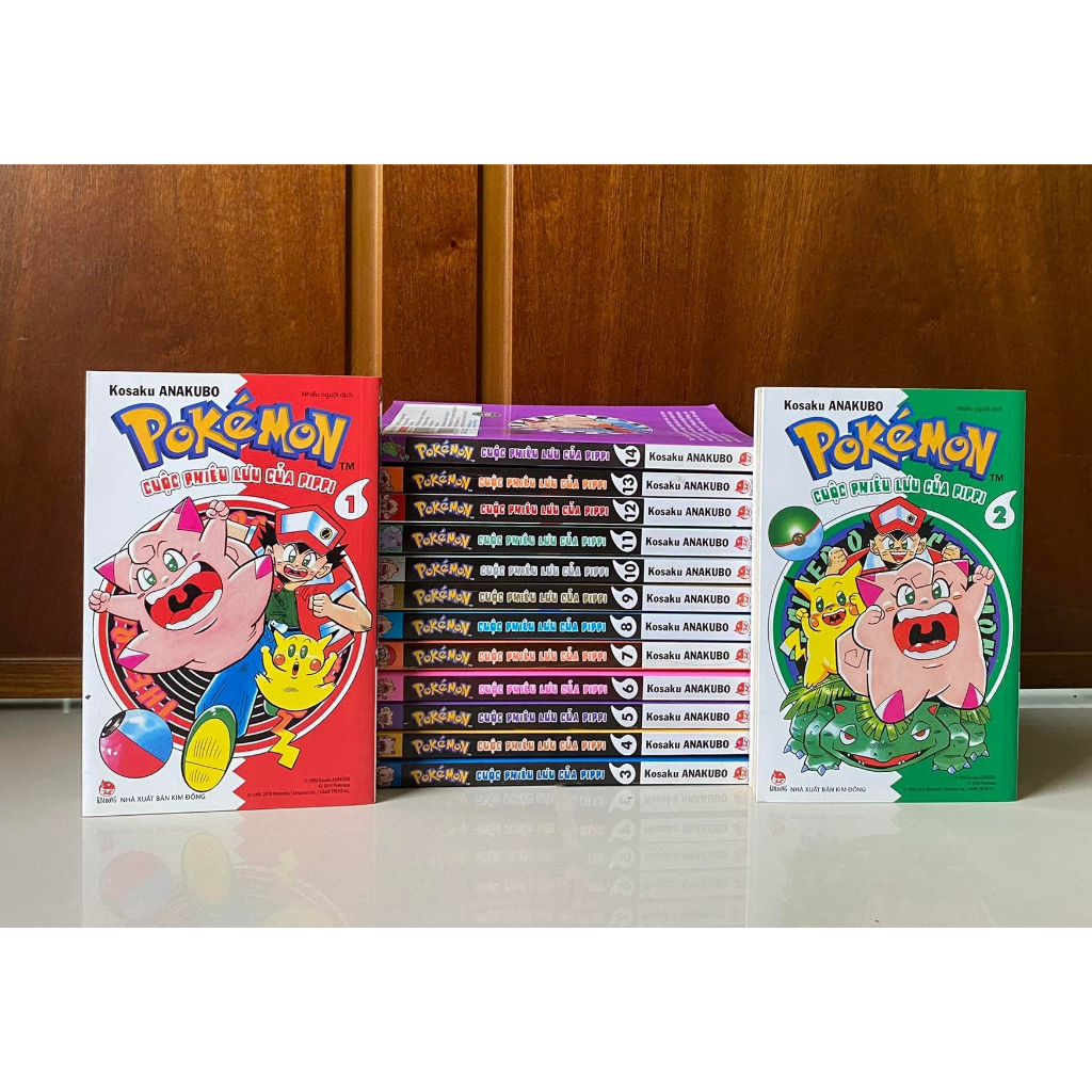 Postcard - Manga Pokemon Cuộc Phiêu Lưu Của Pippi RS