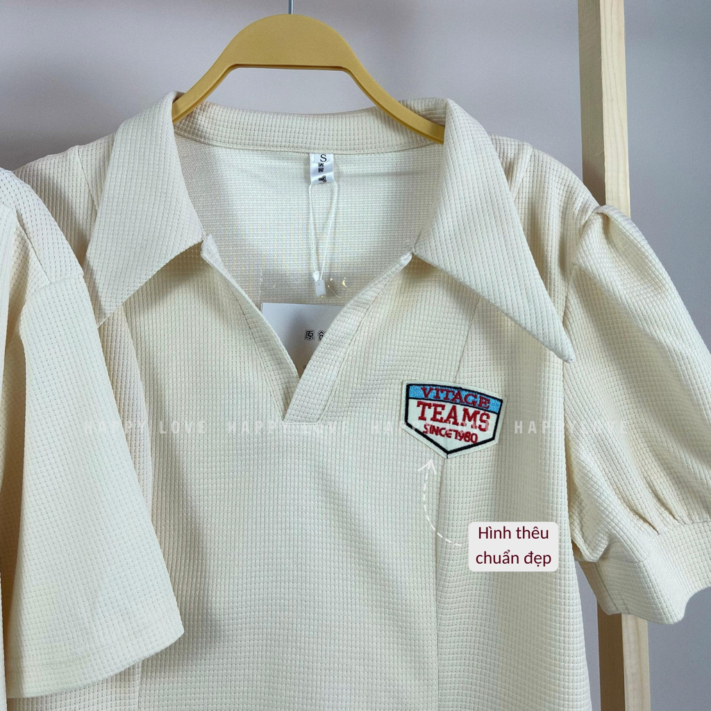 Đồ đôi nam nữ set cặp áo váy đôi mùa hè couple HAPPYLOVE màu be chất cotton cao cấp M019